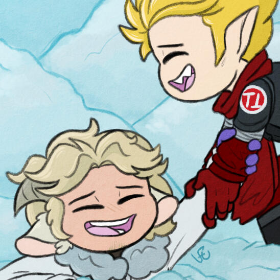 Tango and Zed in the Snow